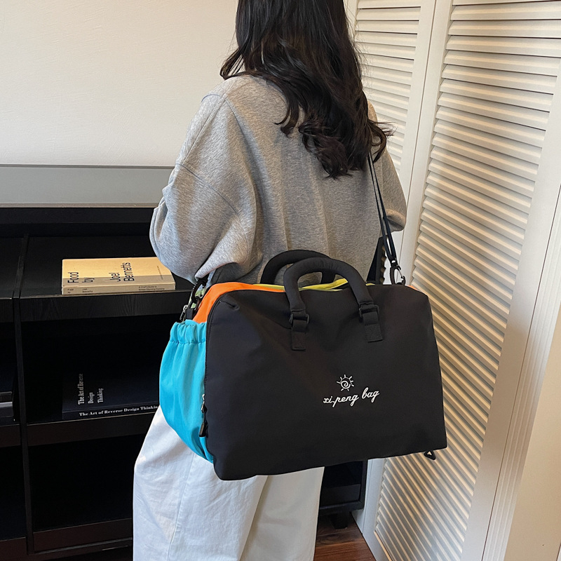 Ceļojumu soma ar 20–35 L ietilpību, neilons ārpuse, poliestera oderējums, universāla, vasaras 2025 izlaidums (Xipeng)