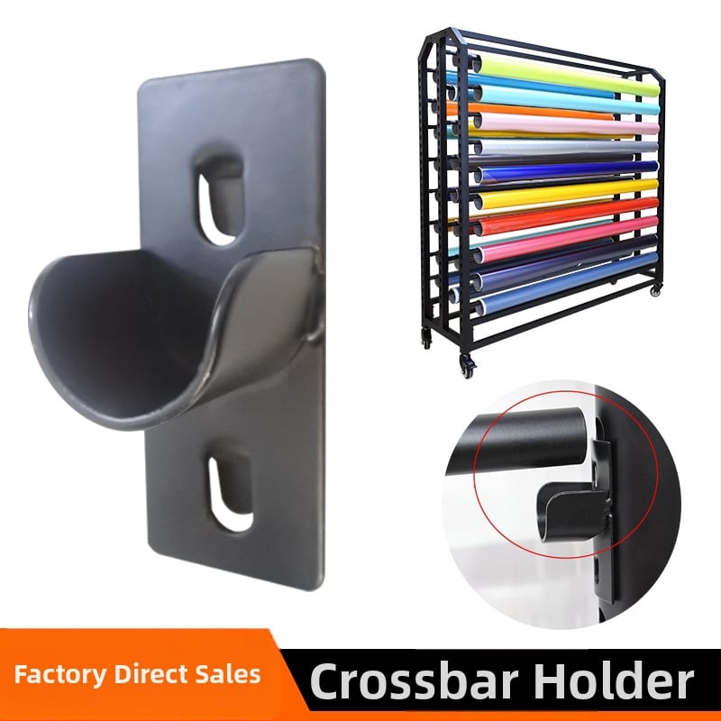 Tekstilās audumu demonstrācijas statīva piederumi – kolonna ar ķirbja formas atveri, plaukts automobiļa plēvei, kartes stiprinājums