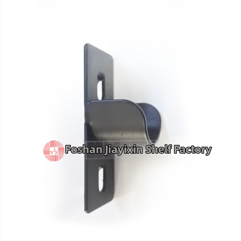 Tekstilās audumu demonstrācijas statīva piederumi – kolonna ar ķirbja formas atveri, plaukts automobiļa plēvei, kartes stiprinājums