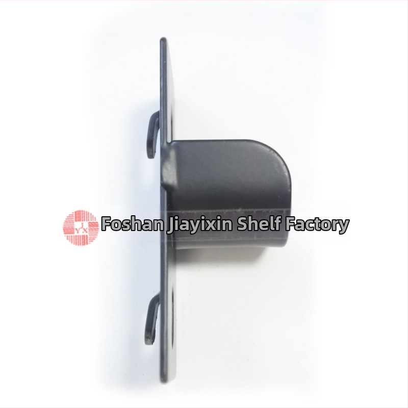 Tekstilās audumu demonstrācijas statīva piederumi – kolonna ar ķirbja formas atveri, plaukts automobiļa plēvei, kartes stiprinājums