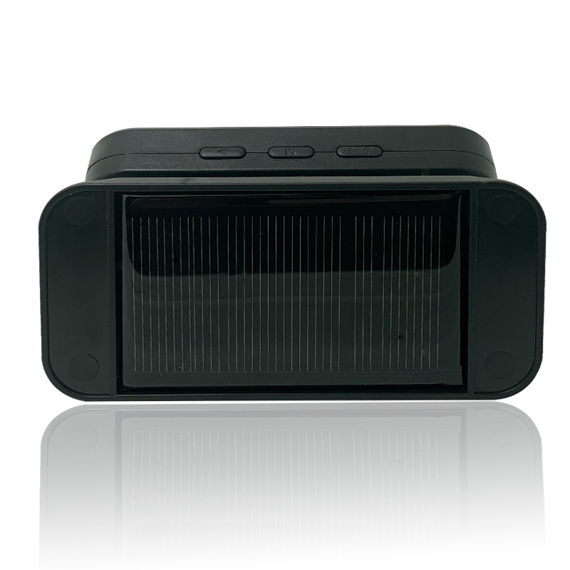 Vanjski TPMS s solarnim napajanjem i bežičnim prikazom, model T12, digitalni zaslon, visoka preciznost, ugrađena glasovna funkcija