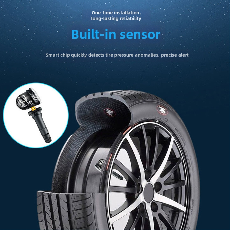 TPMS-sensor BYD-seeriale, mudel OE:SC3609200, ühilduv BYD-ga, avastamisvahemik 0-4, digitaalne ekraan