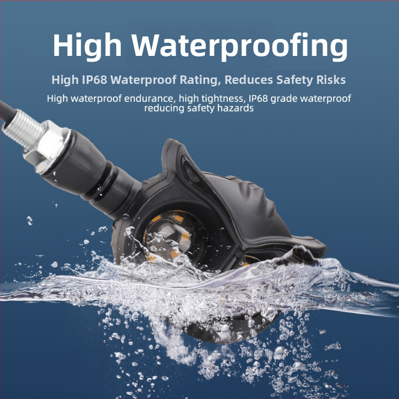 Соваобразен 12V мигач прожектор – модел Motor178, пластмаса, универсална съвместимост