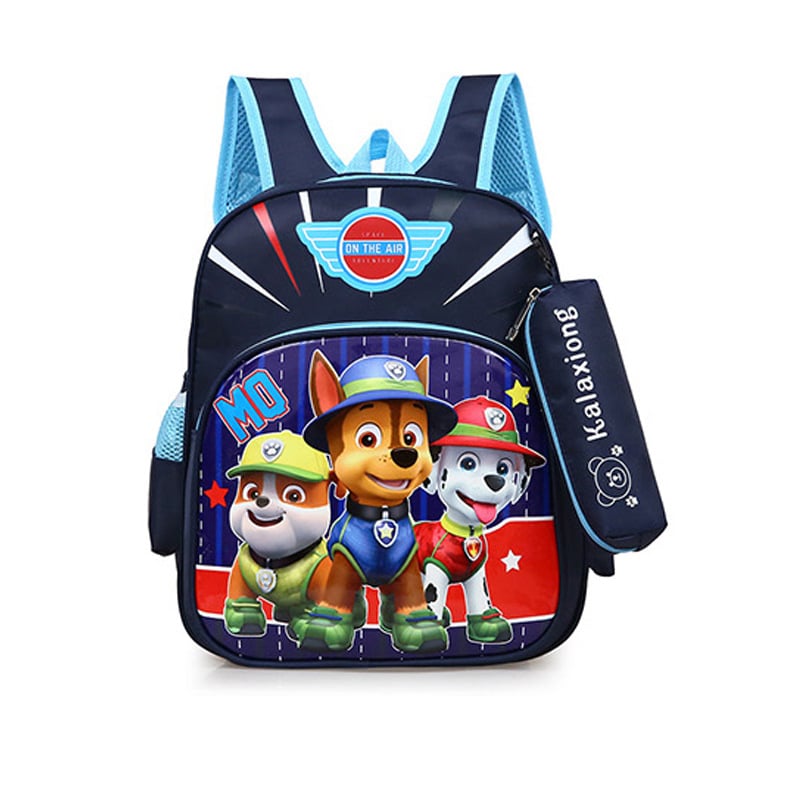 Paw Patrol bērnu mugursoma - neilons, elpojoša, ultra viegla, izturīga pret nolietošanos, gaisa spilvenu siksnas