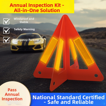 Sulankstomas automobilio įspėjimo trikampis – ABS, Modelis 1571, Kilmė Zhejiang, Pritaikymo sritis: saugos įspėjimas