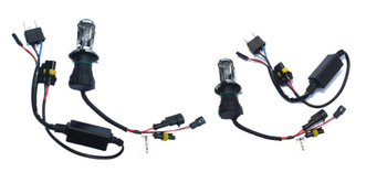 H4 прибираща се автомобилна ксенон лампа, 12V 35W, Decalais, цветова температура 4300K/6000K/8000K