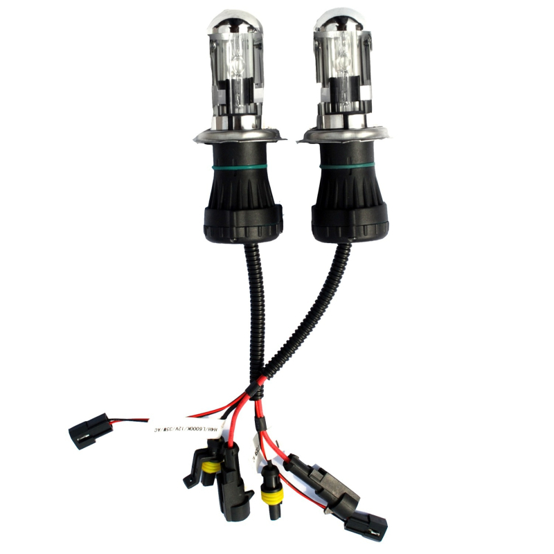 H4 прибираща се автомобилна ксенон лампа, 12V 35W, Decalais, цветова температура 4300K/6000K/8000K