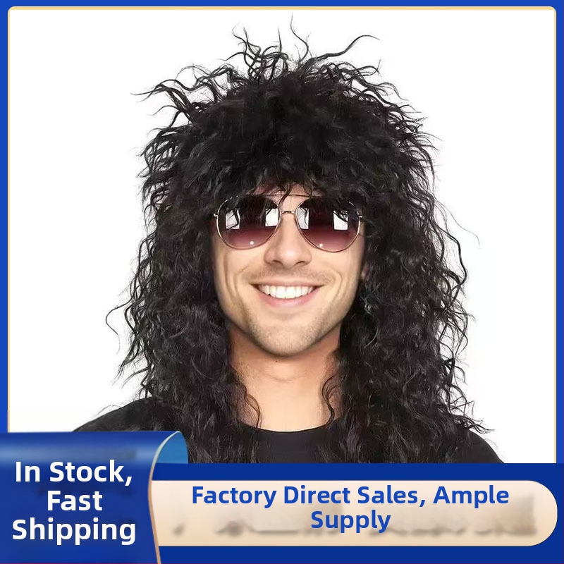 Kostiumo perukas – trumpi plaukai, pankro stilius, aukštos temperatūros atsparūs pluoštai, dažyti galima, modelis KZ-001