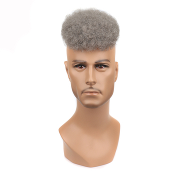 Meeste lühike afroparukas, mudel NSFK03, kõrge temperatuuriga kiud, mehhanismiga kapuuts