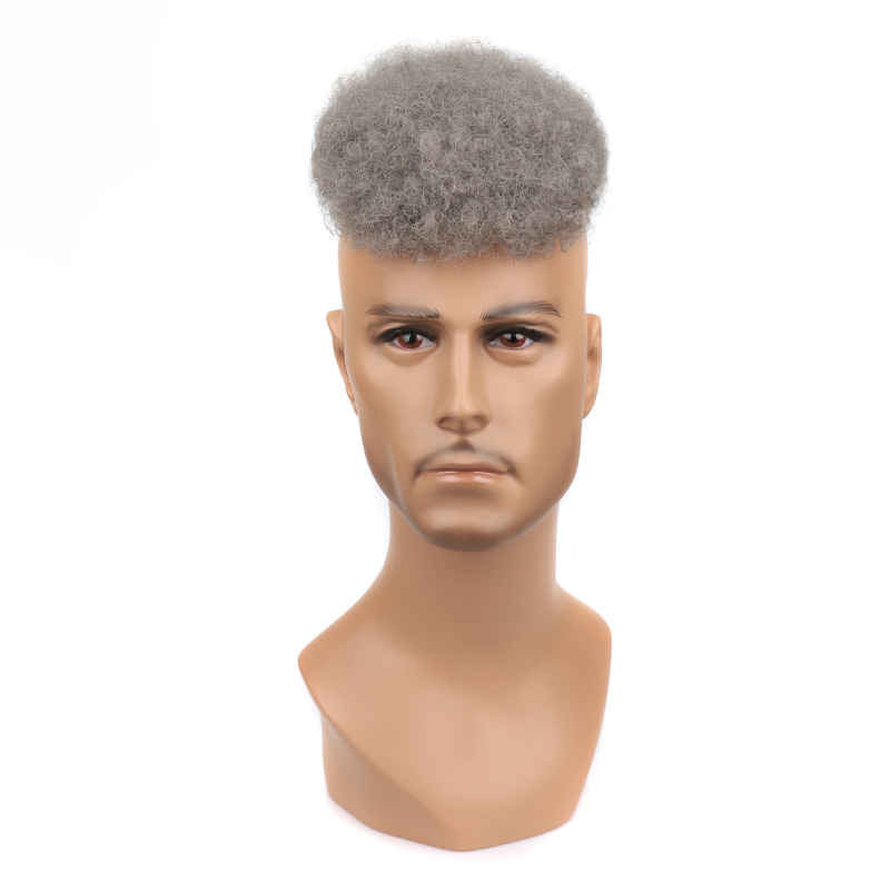 Meeste lühike afroparukas, mudel NSFK03, kõrge temperatuuriga kiud, mehhanismiga kapuuts