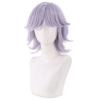 Perucă cosplay, Lord Santa, lungime scurtă, fibre sintetice rezistente la temperaturi înalte, potrivire universală