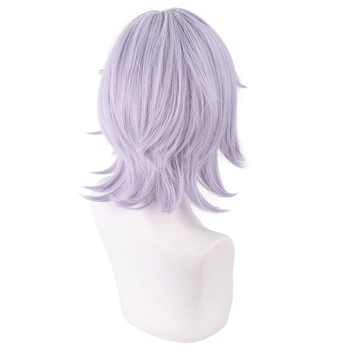 Perucă cosplay, Lord Santa, lungime scurtă, fibre sintetice rezistente la temperaturi înalte, potrivire universală