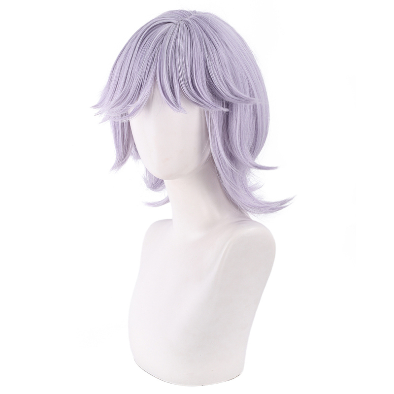 Perucă cosplay, Lord Santa, lungime scurtă, fibre sintetice rezistente la temperaturi înalte, potrivire universală