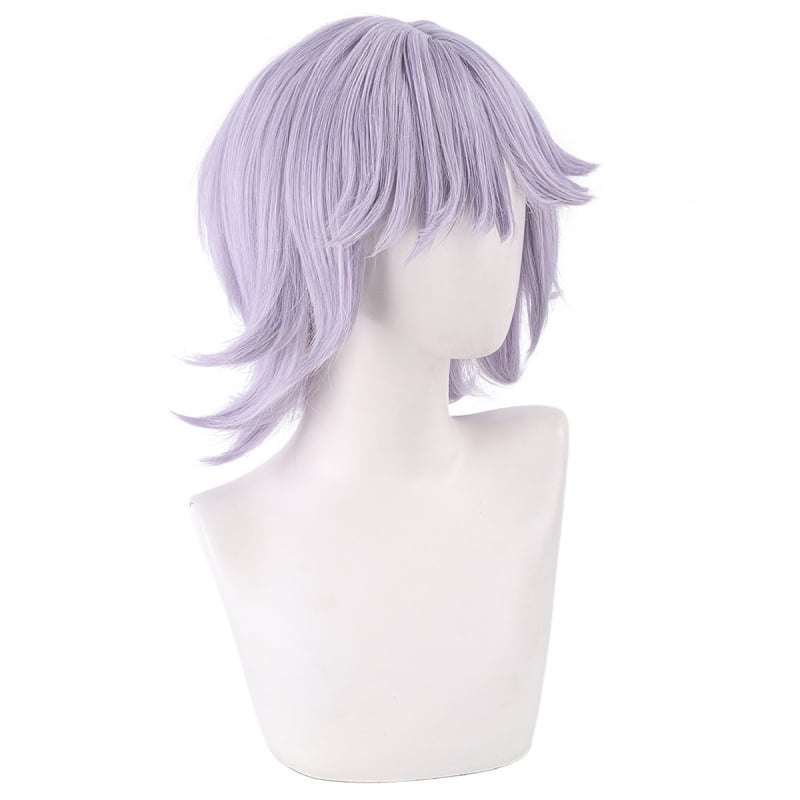 Perucă cosplay, Lord Santa, lungime scurtă, fibre sintetice rezistente la temperaturi înalte, potrivire universală