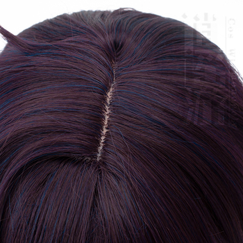 Perucă VTuber pentru cosplay - Stil Shoto, păr scurt, scalp simulativ, fibre cu temperatură înaltă, mecanism