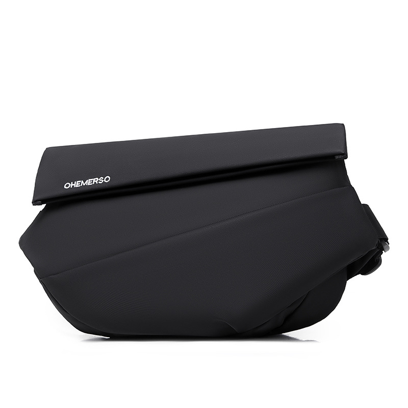 Мъжка чанта през рамо, уличен стил, плат Оксфорд, водоустойчива, бродирана, модел 6088, марка ohemerso