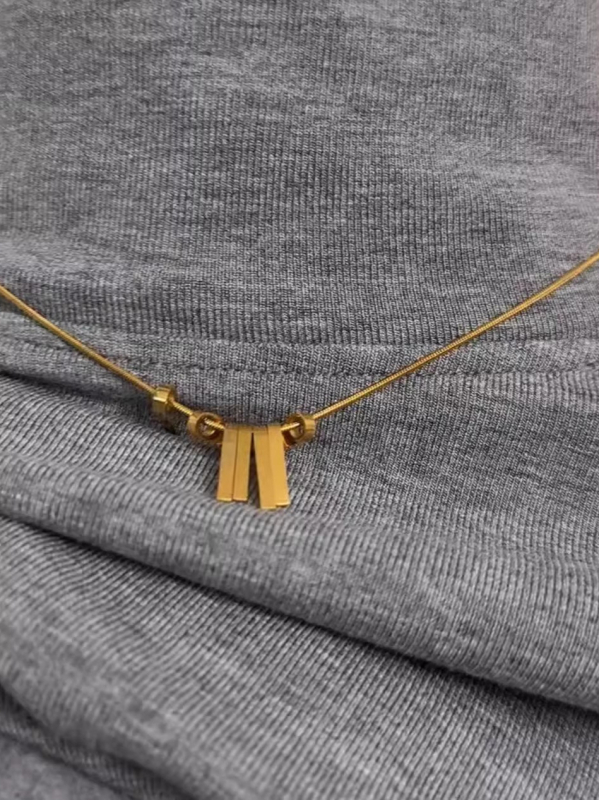 Ecocosy kõrge kaelaga alus-T-särk, 95% puuvill, ühetooniline muster, slim sobivus