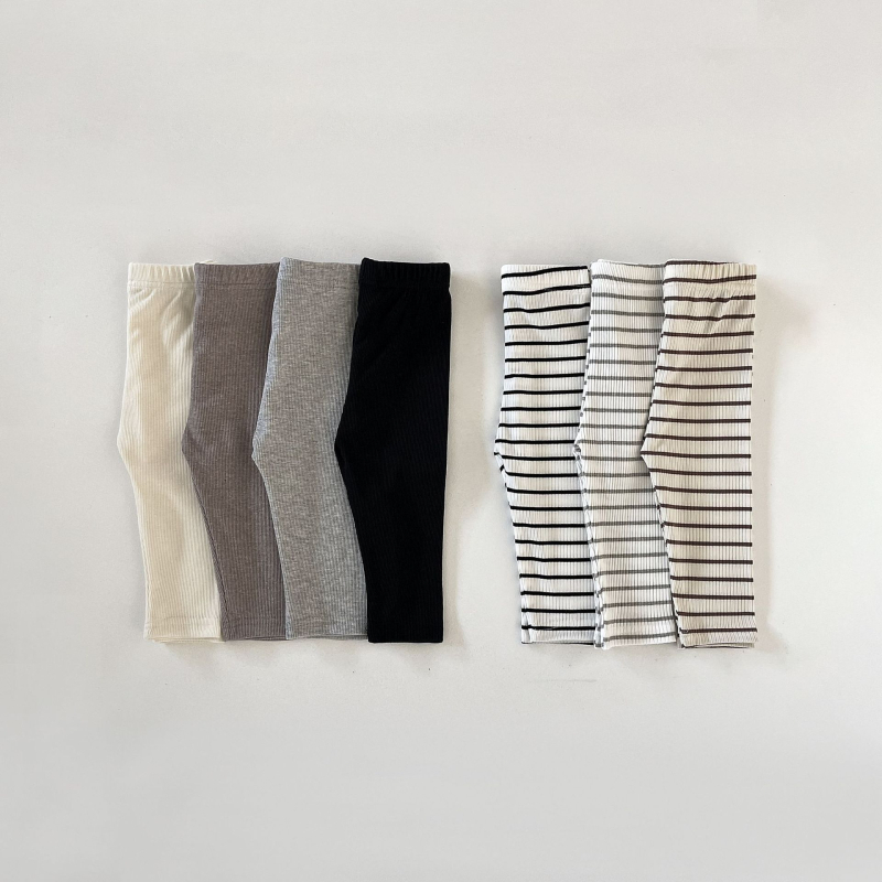 Colanți pentru copii din bumbac, primăvară, talie medie, fără deschidere la zona inghinală, pentru 1–3 ani