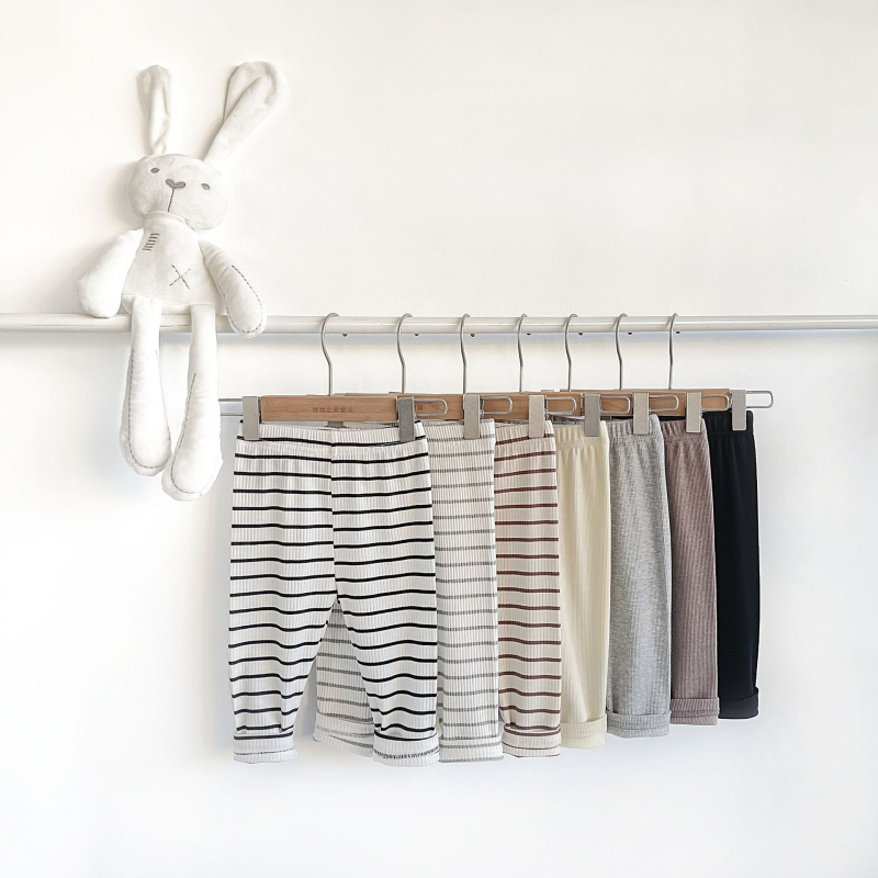 Colanți pentru copii din bumbac, primăvară, talie medie, fără deschidere la zona inghinală, pentru 1–3 ani