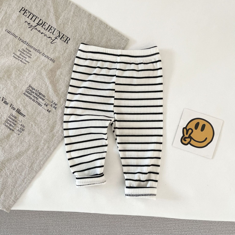 Colanți pentru copii din bumbac, primăvară, talie medie, fără deschidere la zona inghinală, pentru 1–3 ani