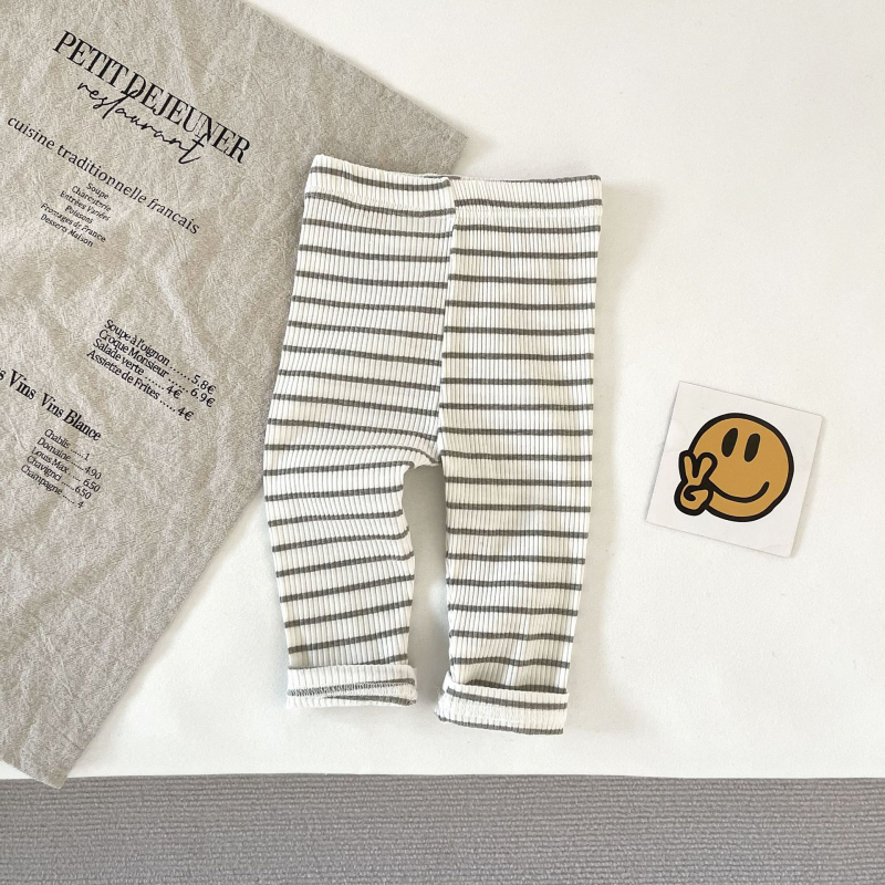 Colanți pentru copii din bumbac, primăvară, talie medie, fără deschidere la zona inghinală, pentru 1–3 ani