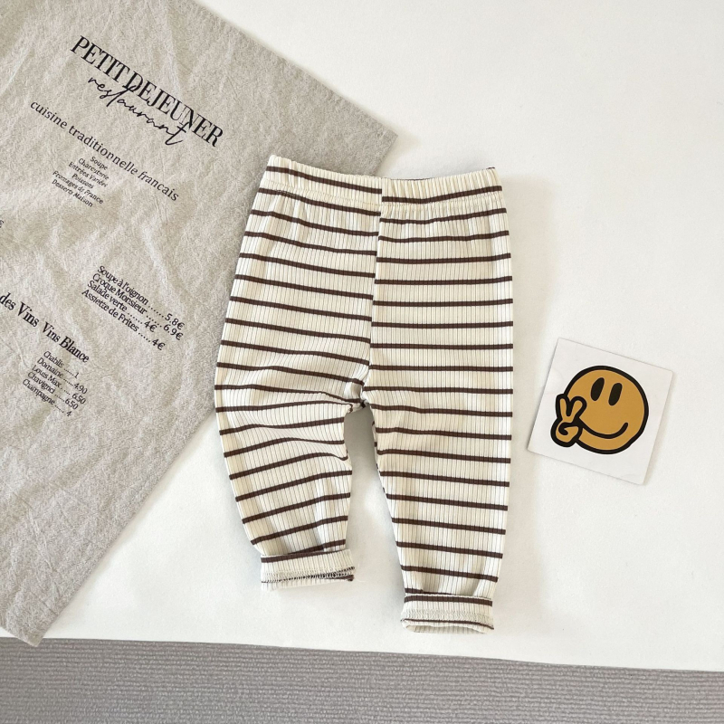 Colanți pentru copii din bumbac, primăvară, talie medie, fără deschidere la zona inghinală, pentru 1–3 ani