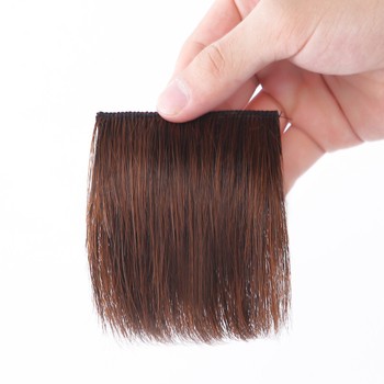 Перука за мъже с обемен коронален участък и изкуствена челка — матово термоустойчиво влакно, тип коса: обем, механизъм на обработка, Katyr