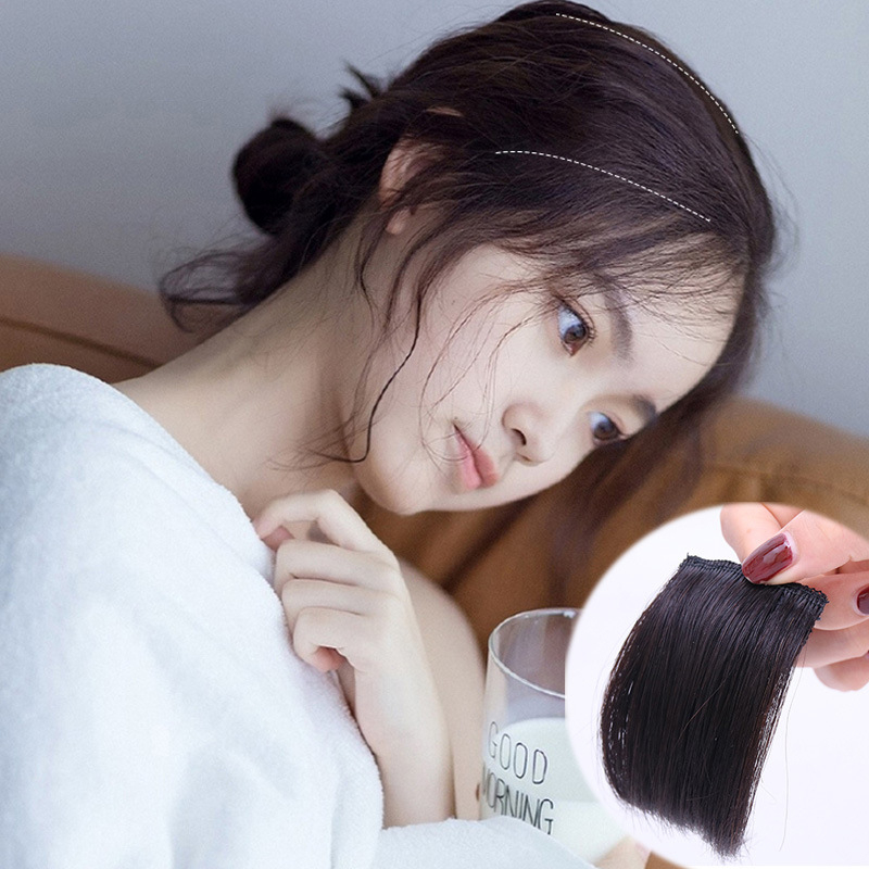 Перука за мъже с обемен коронален участък и изкуствена челка — матово термоустойчиво влакно, тип коса: обем, механизъм на обработка, Katyr