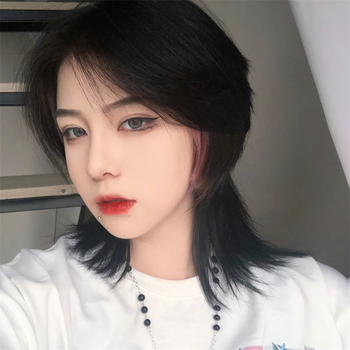 Hundi saba parukas, lühikesed juuksed, unisex, kuumuskindlad kiud, mudel 329