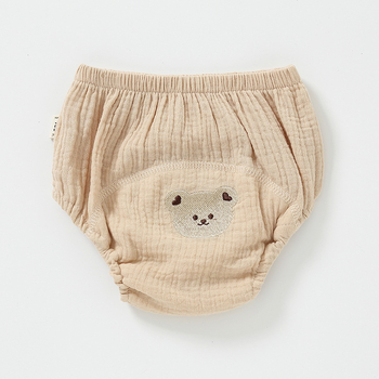 Dječje hlačice za trening toaleta, 100% pamuk gazasta tkanina, kategorija A, perive, za dob 6–12 mjeseci do 1–3 godine, 12–20 kg