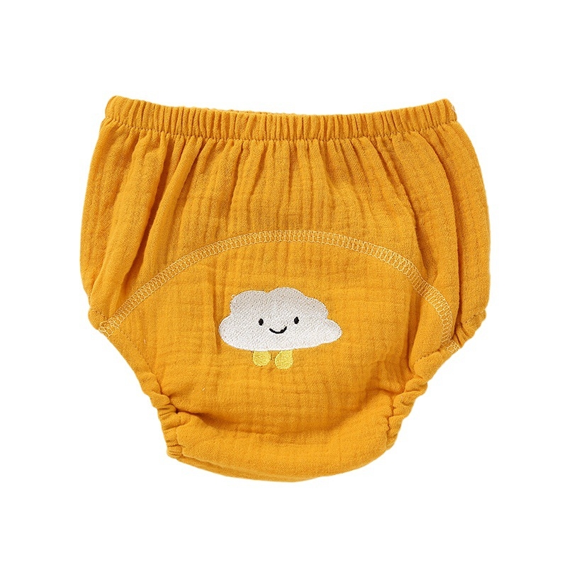 Dječje hlačice za trening toaleta, 100% pamuk gazasta tkanina, kategorija A, perive, za dob 6–12 mjeseci do 1–3 godine, 12–20 kg