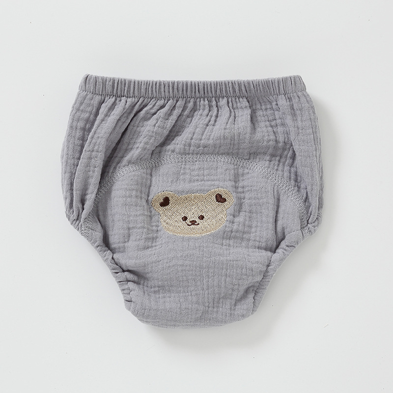 Dječje hlačice za trening toaleta, 100% pamuk gazasta tkanina, kategorija A, perive, za dob 6–12 mjeseci do 1–3 godine, 12–20 kg