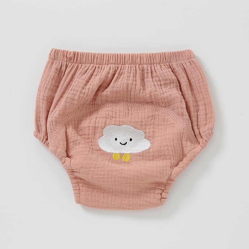 Dječje hlačice za trening toaleta, 100% pamuk gazasta tkanina, kategorija A, perive, za dob 6–12 mjeseci do 1–3 godine, 12–20 kg