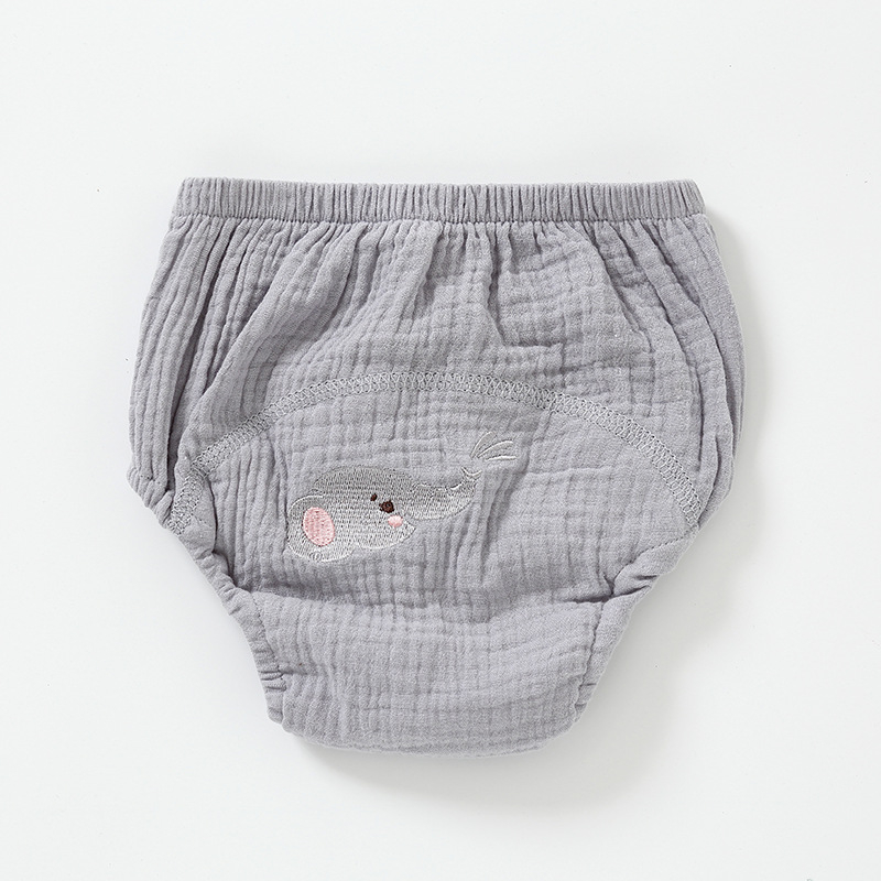 Dječje hlačice za trening toaleta, 100% pamuk gazasta tkanina, kategorija A, perive, za dob 6–12 mjeseci do 1–3 godine, 12–20 kg
