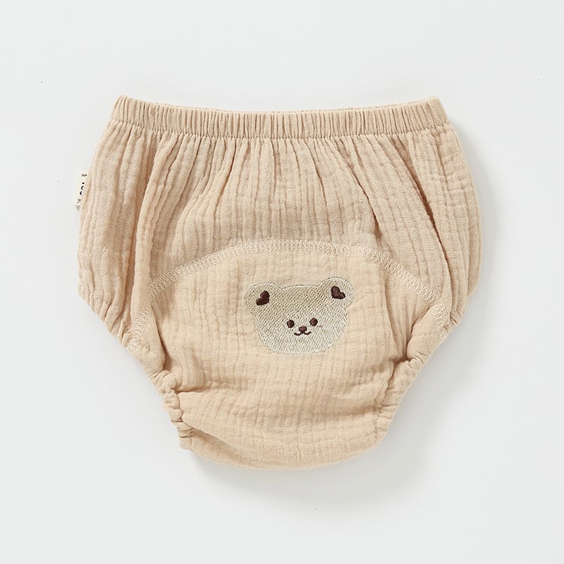 Dječje hlačice za trening toaleta, 100% pamuk gazasta tkanina, kategorija A, perive, za dob 6–12 mjeseci do 1–3 godine, 12–20 kg