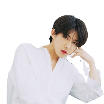 Perucă scurtă, dreaptă, cu breton mediu — Model 200, fibră la temperatură înaltă, poate fi vopsită