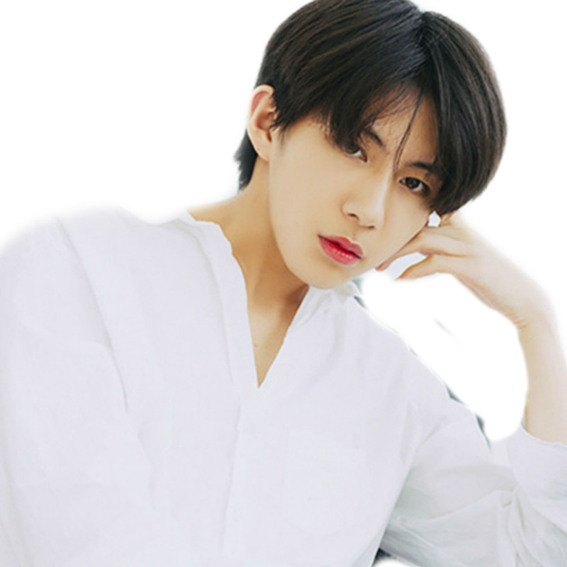 Perucă scurtă, dreaptă, cu breton mediu — Model 200, fibră la temperatură înaltă, poate fi vopsită