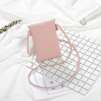 PU dámska taška na rameno, malá štvorcová taška s viečkom, štýl Fresh and Sweet