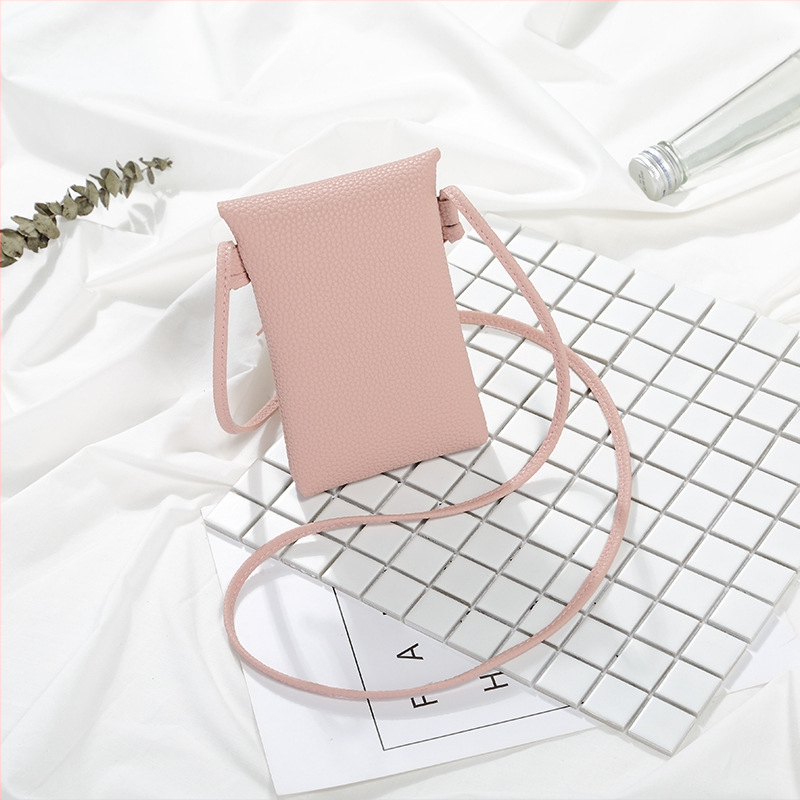 PU dámska taška na rameno, malá štvorcová taška s viečkom, štýl Fresh and Sweet