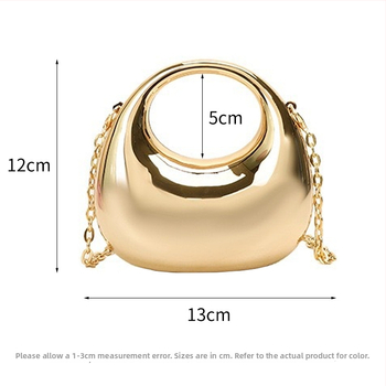 Akrylová box taška, kruhový tvar, uzáver s zámkom, skrytá kapsa na zips, denné nosenie, retro štýl Európa-Amerika