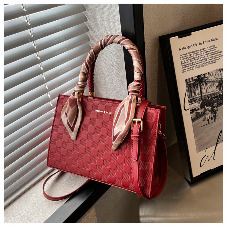 Geantă de mireasă - PU, stil urban minimalist, Geantă pătrată, formă pătrată orizontală, închidere cu fermoar