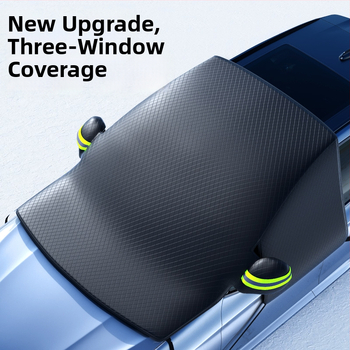 Universaalne auto esiklaasi lume kate, PVC materjal, teleskoopiline paigaldus, lihtne stiil, mudel YD-23D001