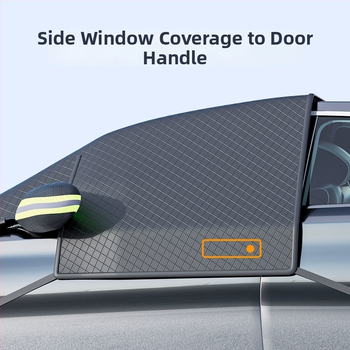 Universaalne auto esiklaasi lume kate, PVC materjal, teleskoopiline paigaldus, lihtne stiil, mudel YD-23D001