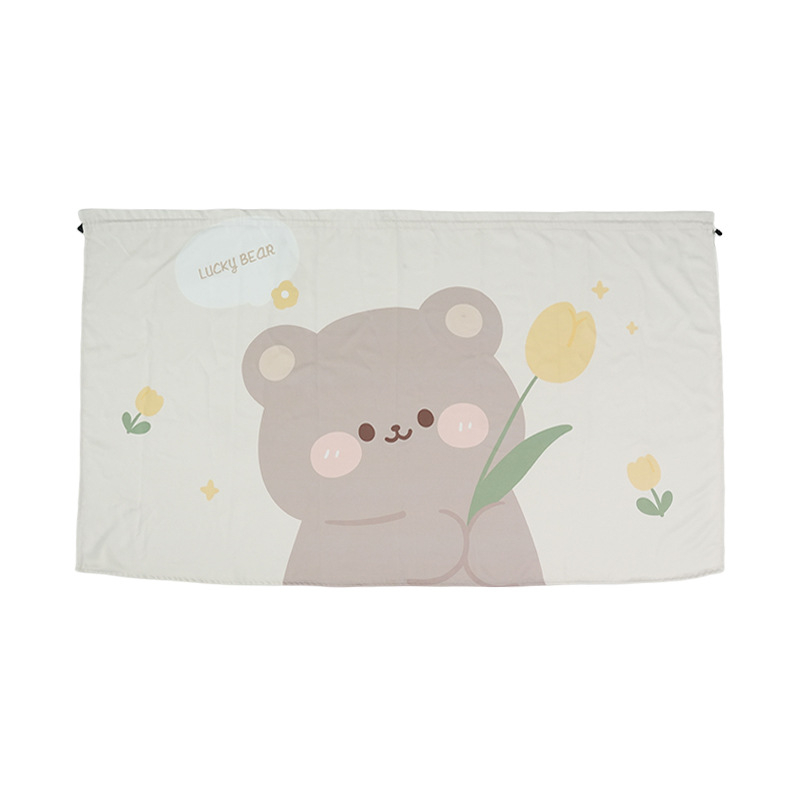 Pakabinama vidaus pertvara automobiliui su šilumos izoliacija, saulės apsauga ir privatumą — audinys, pakabinamas tvirtinimas, universali tinka, Feather cen