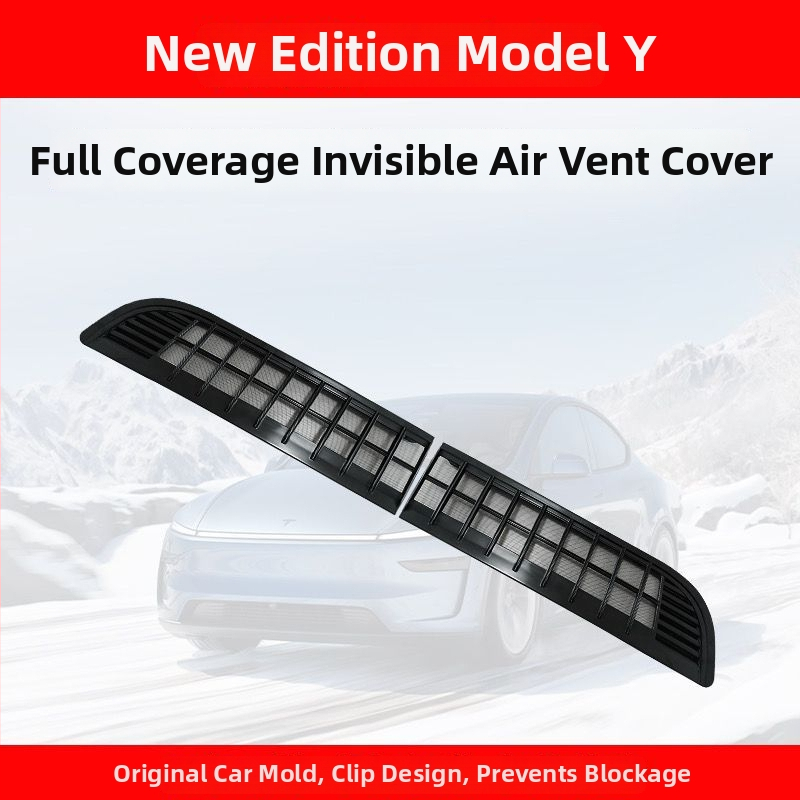 ABS insektų tinklo apsauginis gaubtelis Tesla Model 3/Y oro įėjimo ir išėjimo ventiliacijai