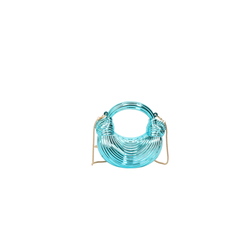 Õhtune klutch-kott, dumpling–crescent kuju, ABS-korpus, magnetlukk, peidetud tõmblukuga tasku, sisemus sünteetilise naha vooder