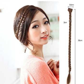 Ръчно тъкана перука с рибена кост и усукана плитка; модел: плитка; коса: права; материал на косата: тел с висока температура