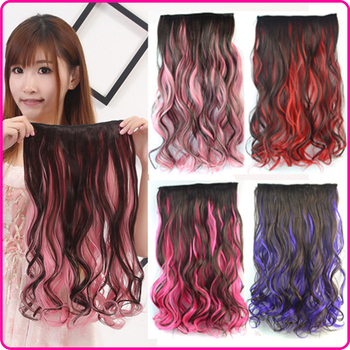 Lois 5CH клип-ин перука, обемна коса, домашна коприна, механично обработена, неподходяща за боядисване