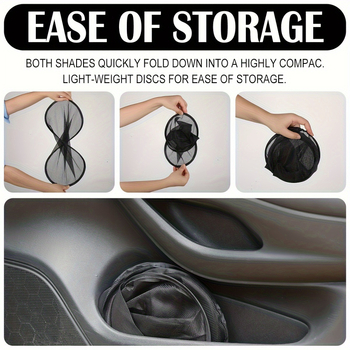 Auto päikesekaitse võrk ees- ja tagaakende jaoks, kinnitus imemisnupuga, universaalne sobivus, lihtne stiil