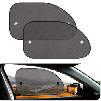 Auto päikesekaitse võrk ees- ja tagaakende jaoks, kinnitus imemisnupuga, universaalne sobivus, lihtne stiil